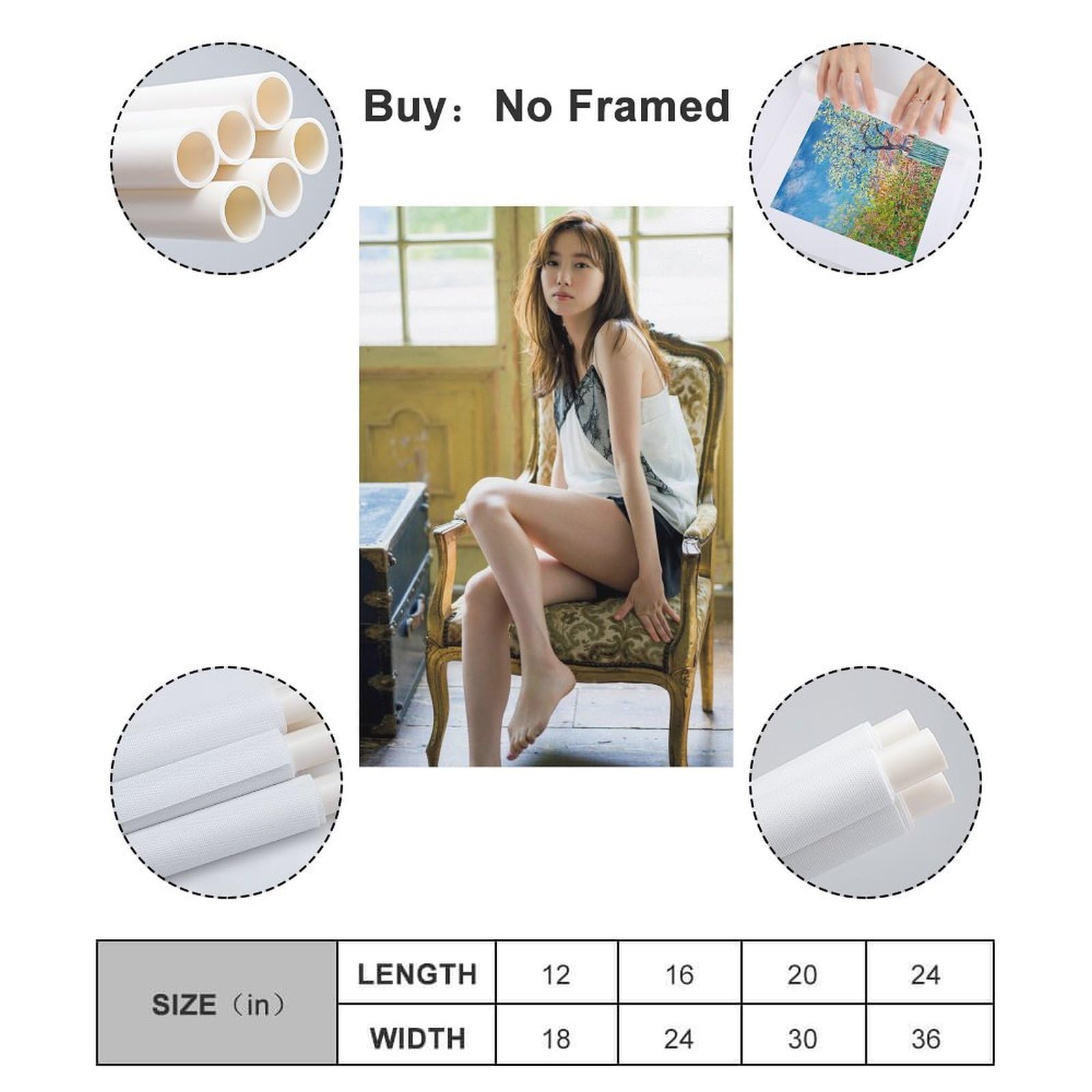 Amazon.co.jp: 飯豊まりえ 装飾画 飯豊まりえ 写真 飯豊まりえ